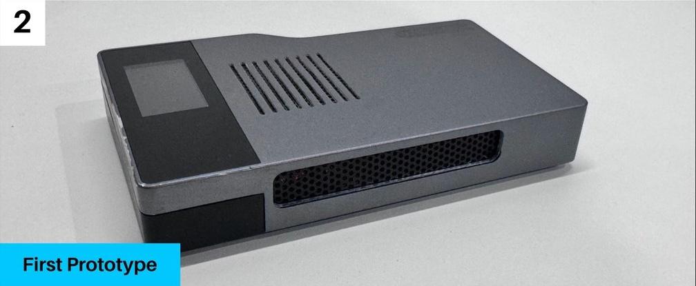 TiinyAI Pocket Lab first prototype